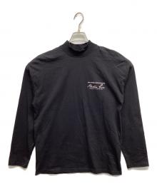 MARTINE ROSE（マーティン・ローズ）の古着「ロングスリーブカットソー」｜ブラック