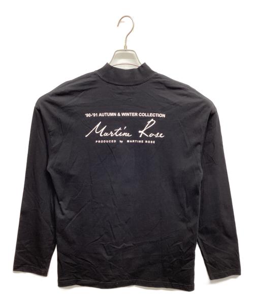 MARTINE ROSE（マーティン・ローズ）Martine rose (マーティン・ローズ) ロングスリーブカットソー ブラック サイズ:Sの古着・服飾アイテム