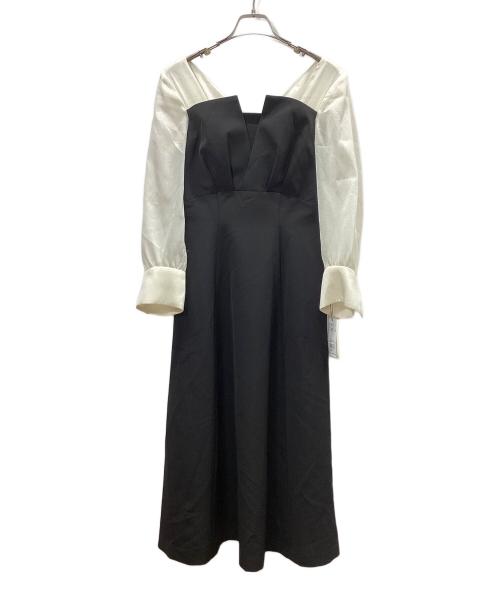 Snidel（スナイデル）Snidel (スナイデル) シアースリーブワンピース ブラック 未使用品の古着・服飾アイテム