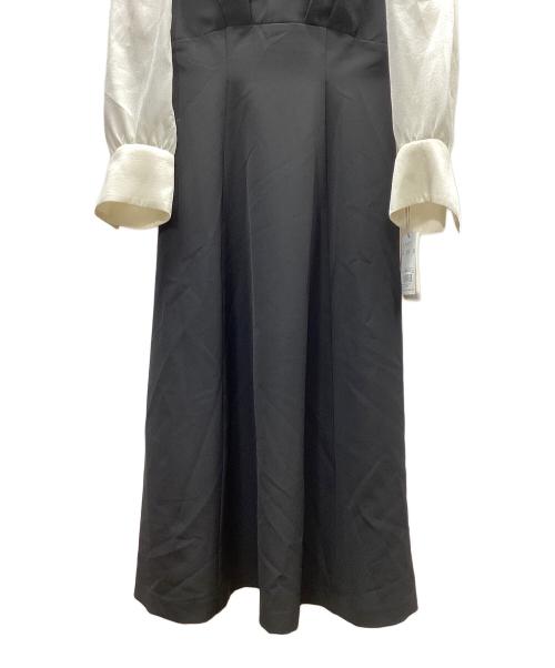 Snidel（スナイデル）Snidel (スナイデル) シアースリーブワンピース ブラック 未使用品の古着・服飾アイテム