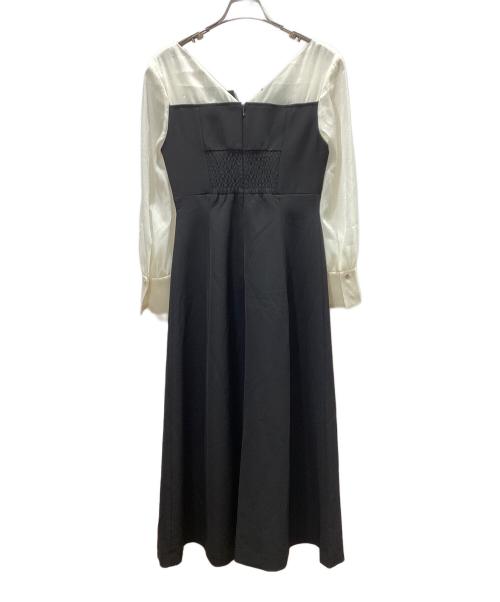 Snidel（スナイデル）Snidel (スナイデル) シアースリーブワンピース ブラック 未使用品の古着・服飾アイテム