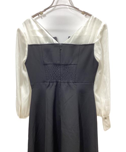 Snidel（スナイデル）Snidel (スナイデル) シアースリーブワンピース ブラック 未使用品の古着・服飾アイテム