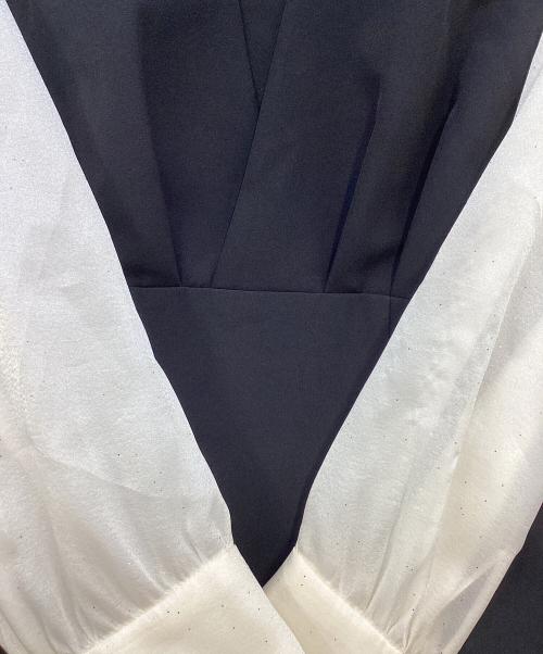 Snidel（スナイデル）Snidel (スナイデル) シアースリーブワンピース ブラック 未使用品の古着・服飾アイテム