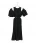 Estella.K（エステラケー）の古着「Rosie Cutout Long Dress」｜ブラック