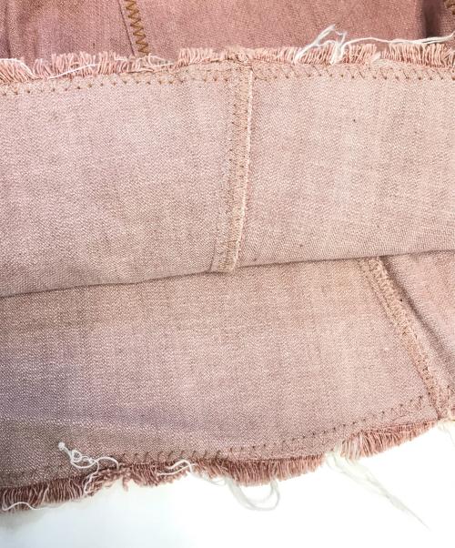 JPG（ジャンポールゴルチエ）JPG (ジャンポールゴルチエ) デニムスカート ピンク サイズ:40の古着・服飾アイテム