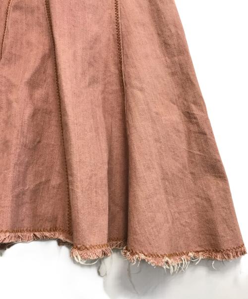 JPG（ジャンポールゴルチエ）JPG (ジャンポールゴルチエ) デニムスカート ピンク サイズ:40の古着・服飾アイテム