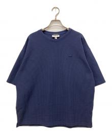 LACOSTE×BEAUTY&YOUTH（ラコステ×ビューティーアンドユース）の古着「1トーン ショートスリーブTシャツ」｜ネイビー