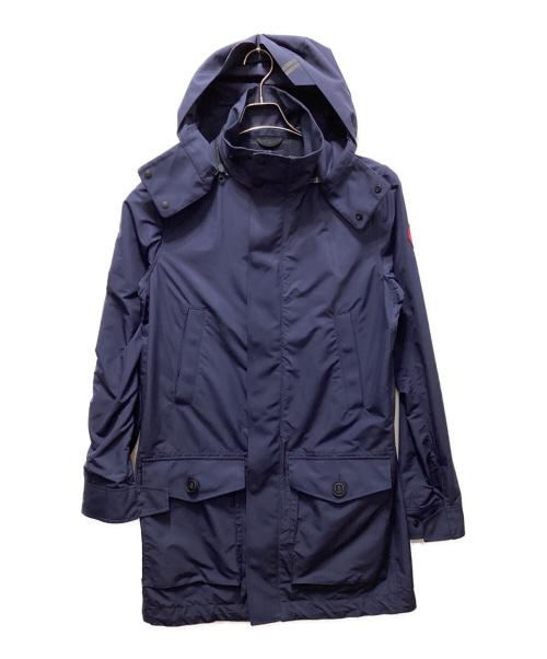 CANADA GOOSE（カナダグース）CANADA GOOSE (カナダグース) CREW TRENCH ネイビー サイズ:Ｍの古着・服飾アイテム