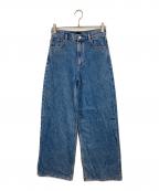 theoryセオリー）の古着「Relaxed Denim Wide Jean」｜インディゴ