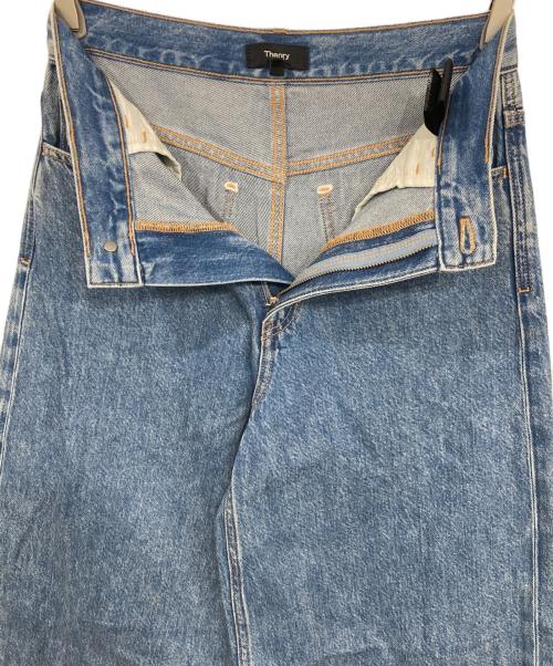 theory（セオリー）theory (セオリー) Relaxed Denim Wide Jean インディゴ サイズ:25の古着・服飾アイテム