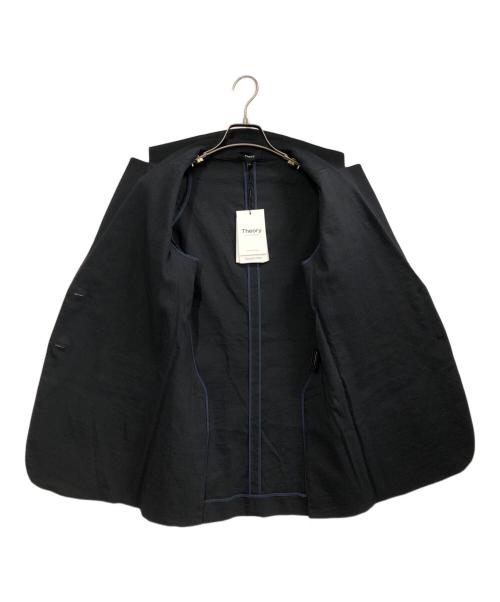 theory（セオリー）theory (セオリー) Good Crunch Wash Straight Blazer J ネイビー サイズ:00 未使用品の古着・服飾アイテム