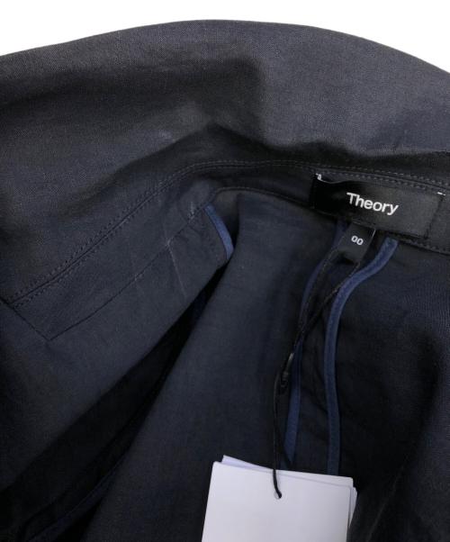 theory（セオリー）theory (セオリー) Good Crunch Wash Straight Blazer J ネイビー サイズ:00 未使用品の古着・服飾アイテム