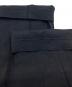 中古・古着 theory (セオリー) Good Crunch Wash Straight Pull On Pant　スラックス　リネン混パンツ ブラック サイズ:00 未使用品：9000円