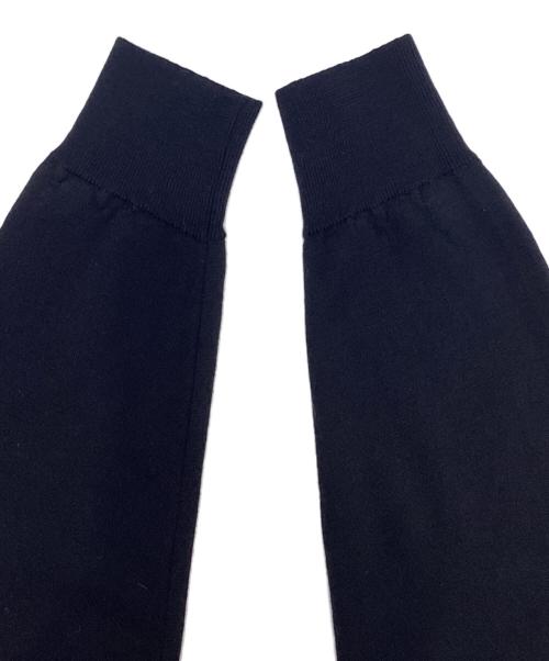 JOHN SMEDLEY（ジョンスメドレー）JOHN SMEDLEY (ジョンスメドレー) モックネックニット ブラック サイズ:Ｍの古着・服飾アイテム