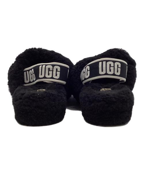 UGG（アグ）UGG (アグ) Fluff Yeah Slide（フラッフ イヤー スライド）サンダル ブラック サイズ:23の古着・服飾アイテム