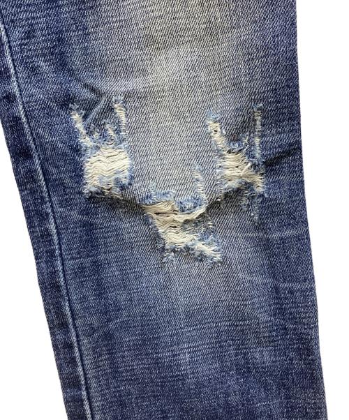 DOLCE & GABBANA（ドルチェ＆ガッバーナ）DOLCE & GABBANA (ドルチェ＆ガッバーナ) ダメージ加工デニムパンツ ブルー サイズ:36の古着・服飾アイテム