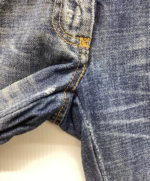 DOLCE & GABBANA（ドルチェ＆ガッバーナ）DOLCE & GABBANA (ドルチェ＆ガッバーナ) ダメージ加工デニムパンツ ブルー サイズ:36の古着・服飾アイテム