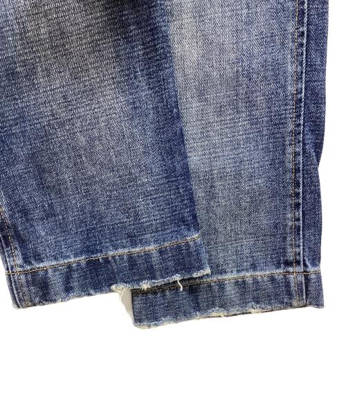 DOLCE & GABBANA（ドルチェ＆ガッバーナ）DOLCE & GABBANA (ドルチェ＆ガッバーナ) ダメージ加工デニムパンツ ブルー サイズ:36の古着・服飾アイテム