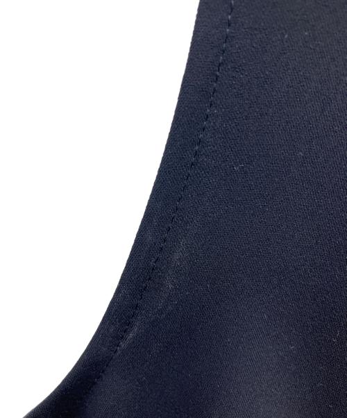 Noble（ノーブル）Noble (ノーブル) ギャザーボウタイスリーブレスブラウス ネイビー サイズ:FREEの古着・服飾アイテム