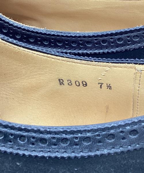 三陽山長（サンヨウヤマチョウ）三陽山長 (サンヨウヤマチョウ) ドレスシューズ　竜之介 ブラック サイズ:7　1/2の古着・服飾アイテム