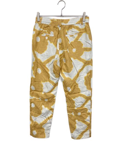 BANANATIME（バナナタイム）BANANATIME (バナナタイム) 総柄シルクパンツ イエロー サイズ:Sの古着・服飾アイテム