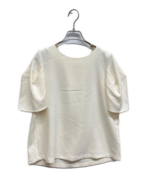 SOEJU（ソージュ）SOEJU (ソージュ) 肩タックブラウス ホワイト サイズ:Mの古着・服飾アイテム