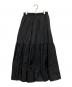 STELLA McCARTNEY (ステラマッカートニー) シルク混ティアードスカート ブラック サイズ:42：6000円