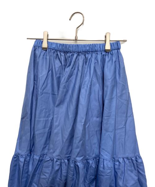 STELLA McCARTNEY（ステラマッカートニー）STELLA McCARTNEY (ステラマッカートニー) ティアードスカート ブルー サイズ:42の古着・服飾アイテム