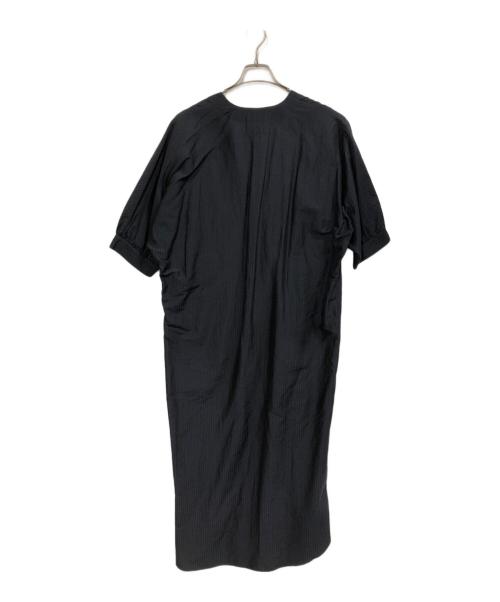 Humoresque（ユーモレスク）Humoresque (ユーモレスク) ストライプドレス ネイビー サイズ:38の古着・服飾アイテム