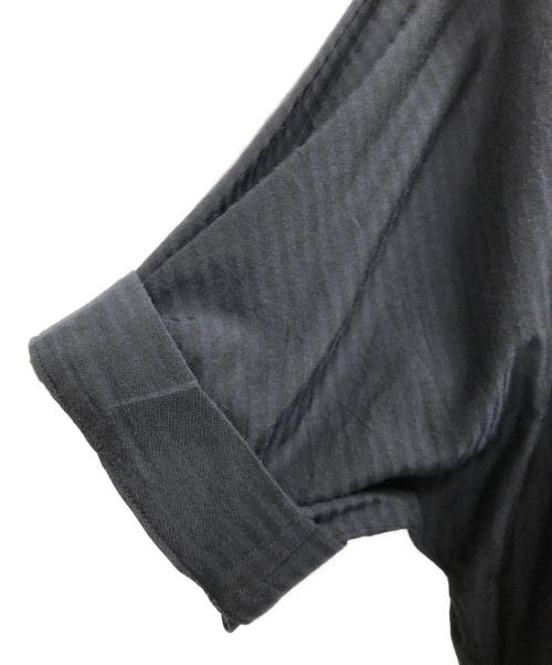 Humoresque（ユーモレスク）Humoresque (ユーモレスク) ストライプドレス ネイビー サイズ:38の古着・服飾アイテム