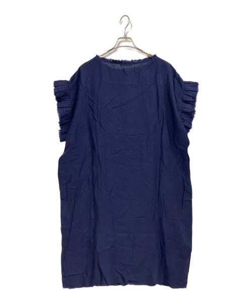 house of lotus（ハウスオブロータス）house of lotus (ハウスオブロータス) リネロングワンピース ネイビー サイズ:Mの古着・服飾アイテム