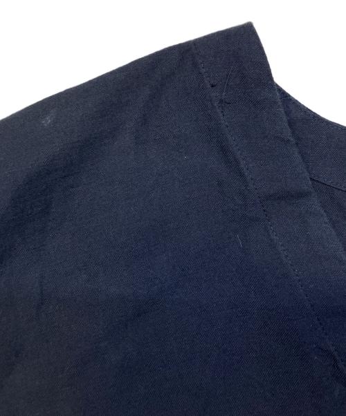 Humoresque（ユーモレスク）Humoresque (ユーモレスク) リネンコットンVネックワンピース ブラック サイズ:36の古着・服飾アイテム
