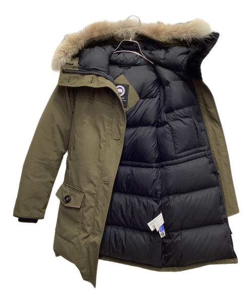 CANADA GOOSE（カナダグース）CANADA GOOSE (カナダグース) BRONTE PARKA カーキ サイズ:Sの古着・服飾アイテム
