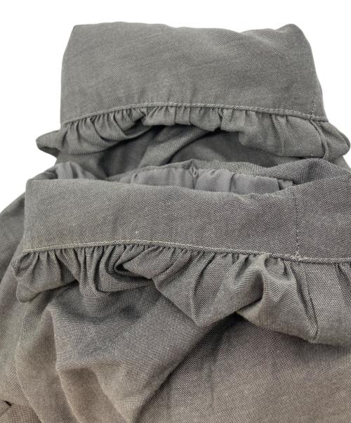 CELFORD（セルフォード）CELFORD (セルフォード) スクエアネックフレアワンピース グレー サイズ:38の古着・服飾アイテム