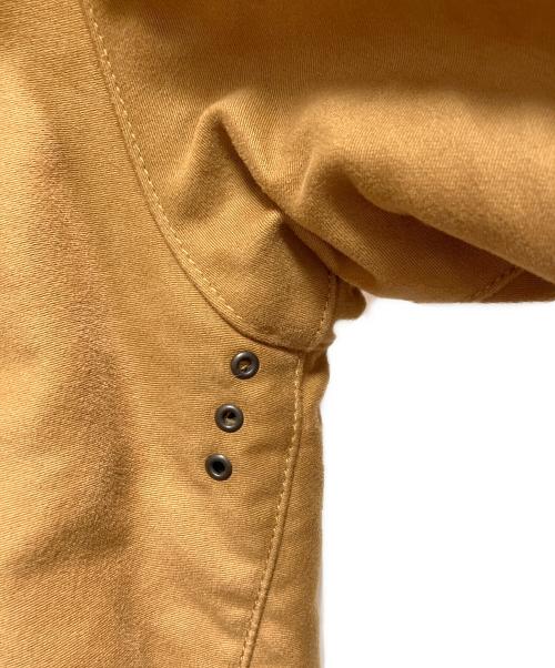 F.O.B FACTORY（エフオービー ファクトリー）F.O.B FACTORY (エフオービー ファクトリー) モールスキン フードコート ブラウン サイズ:Lの古着・服飾アイテム