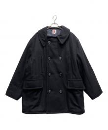 slow tempo（スローテンポ）の古着「Pコート」｜ネイビー