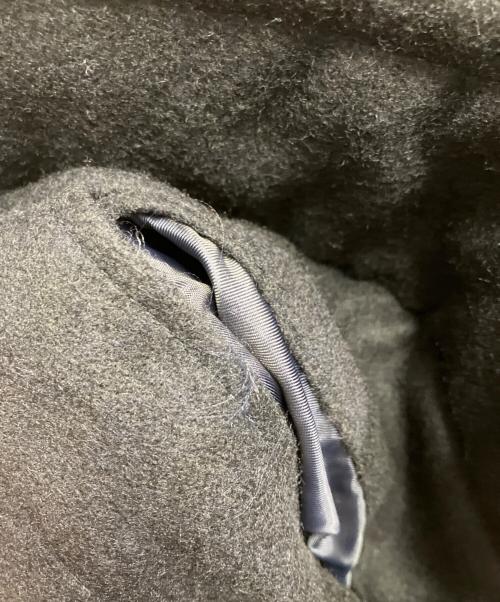 slow tempo（スローテンポ）slow tempo (スローテンポ) Pコート ネイビー サイズ:Lの古着・服飾アイテム