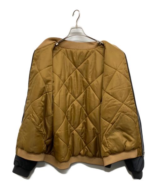 Sugar&Co（シュガーアンドコー）Sugar＆Co (シュガーアンドコー) シュガースーベニアジャケット グレー×ブラウン サイズ:XLの古着・服飾アイテム