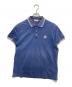 MONCLER（モンクレール）の古着「ロゴワッペンポロシャツ」｜ブルー