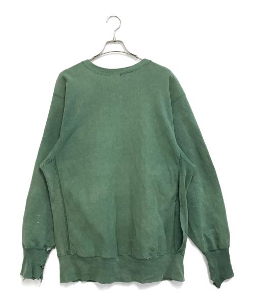 Champion REVERSE WEAVE（チャンピオン リバース ウィーブ）Champion REVERSE WEAVE (チャンピオン リバース ウィーブ) リバースウィーブスウェット グリーン サイズ:XXLの古着・服飾アイテム