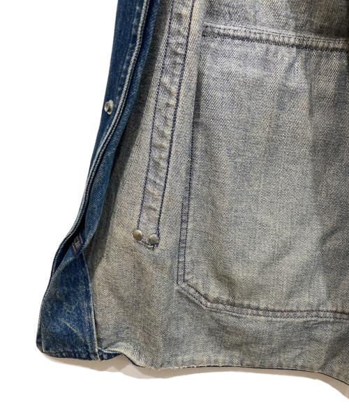 POLO RALPH LAUREN（ポロ・ラルフローレン）POLO RALPH LAUREN (ポロ・ラルフローレン) ファイヤーマンデニムジャケット インディゴ サイズ:Lの古着・服飾アイテム