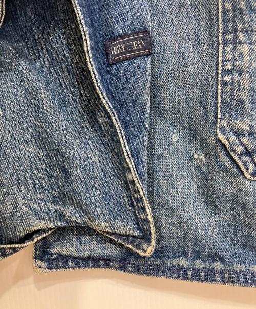 POLO RALPH LAUREN（ポロ・ラルフローレン）POLO RALPH LAUREN (ポロ・ラルフローレン) ファイヤーマンデニムジャケット インディゴ サイズ:Lの古着・服飾アイテム