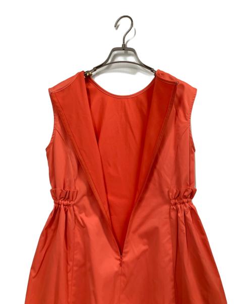 LOUNIE（ルーニー）LOUNIE (ルーニー) Color Me Ready / ウエストギャザーワンピース オレンジ サイズ:36の古着・服飾アイテム