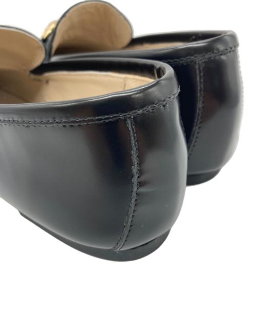 CORSO ROMA 9（コルソローマノーヴェ）CORSO ROMA 9 (コルソローマノーヴェ) ビットローファー ブラック サイズ:36の古着・服飾アイテム