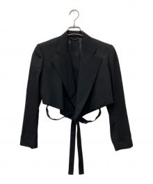 Ujoh（ウジョー）の古着「WRAP Short JKT」｜ブラック