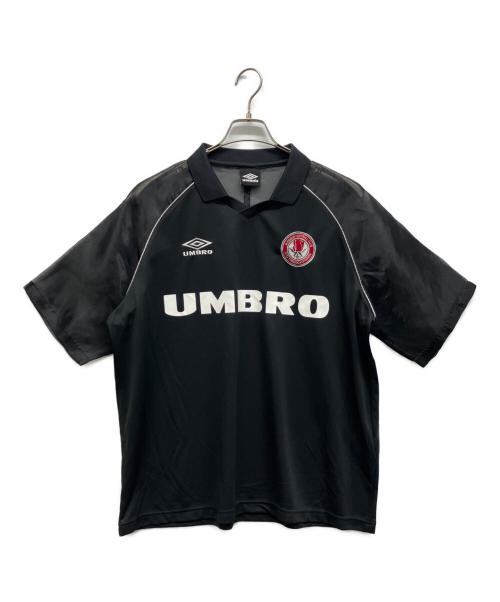 UMBRO（アンブロ）UMBRO (アンブロ) ROSE BUD (ローズバッド) SEE-THROUGH SLEEVE GAME SHIRT ブラック サイズ:Freeの古着・服飾アイテム