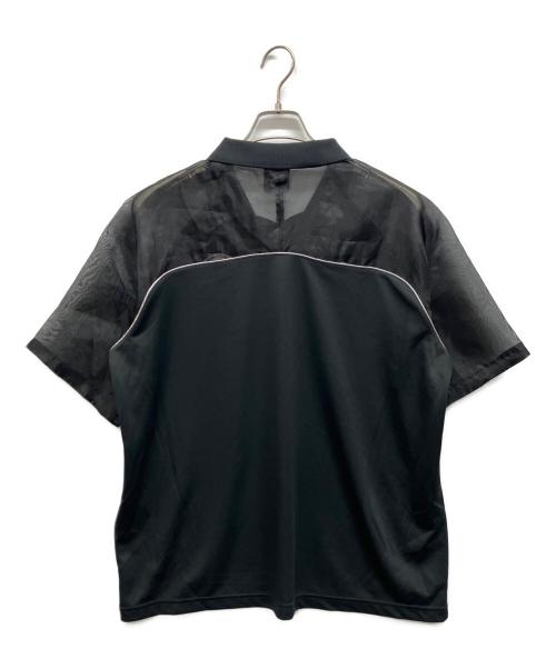 UMBRO（アンブロ）UMBRO (アンブロ) ROSE BUD (ローズバッド) SEE-THROUGH SLEEVE GAME SHIRT ブラック サイズ:Freeの古着・服飾アイテム
