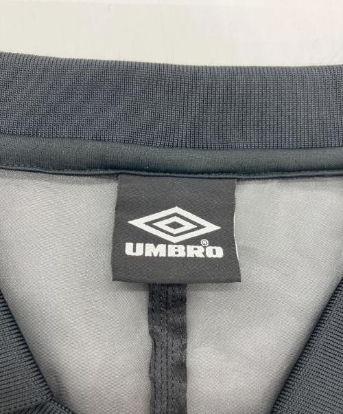 UMBRO（アンブロ）UMBRO (アンブロ) ROSE BUD (ローズバッド) SEE-THROUGH SLEEVE GAME SHIRT ブラック サイズ:Freeの古着・服飾アイテム
