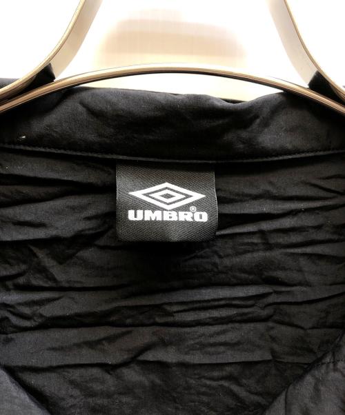 UMBRO（アンブロ）UMBRO (アンブロ) ROSE BUD (ローズバッド) ORGANZA SLEEVE NYLON JACKET/601-5121008 ブラック サイズ:Freeの古着・服飾アイテム