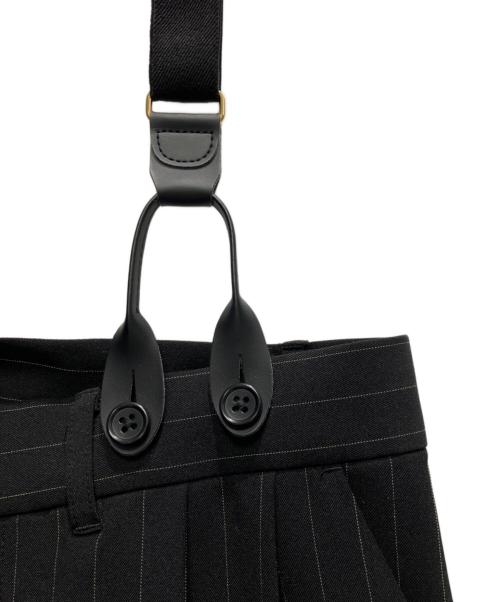 Curensology（カレンソロジー）Curensology (カレンソロジー) サスペンダーパンツ ブラック サイズ:FREEの古着・服飾アイテム